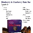 Cranberry & Blueberry Date Bar