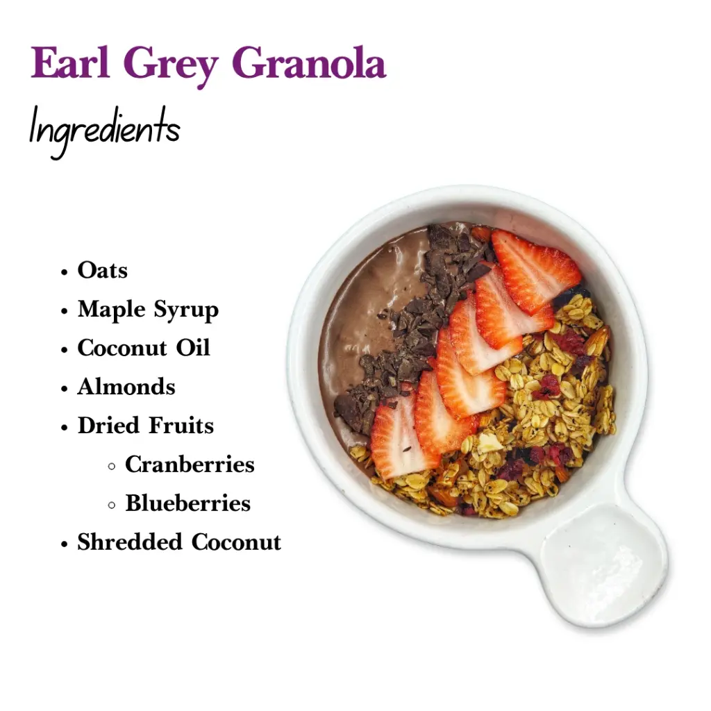 Earl Grey Tea Granola