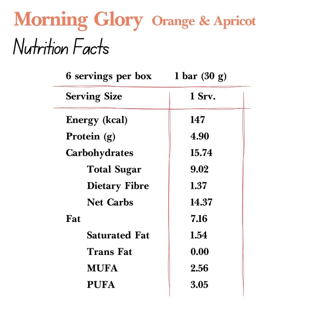 Morning Glory Apricot & Orange