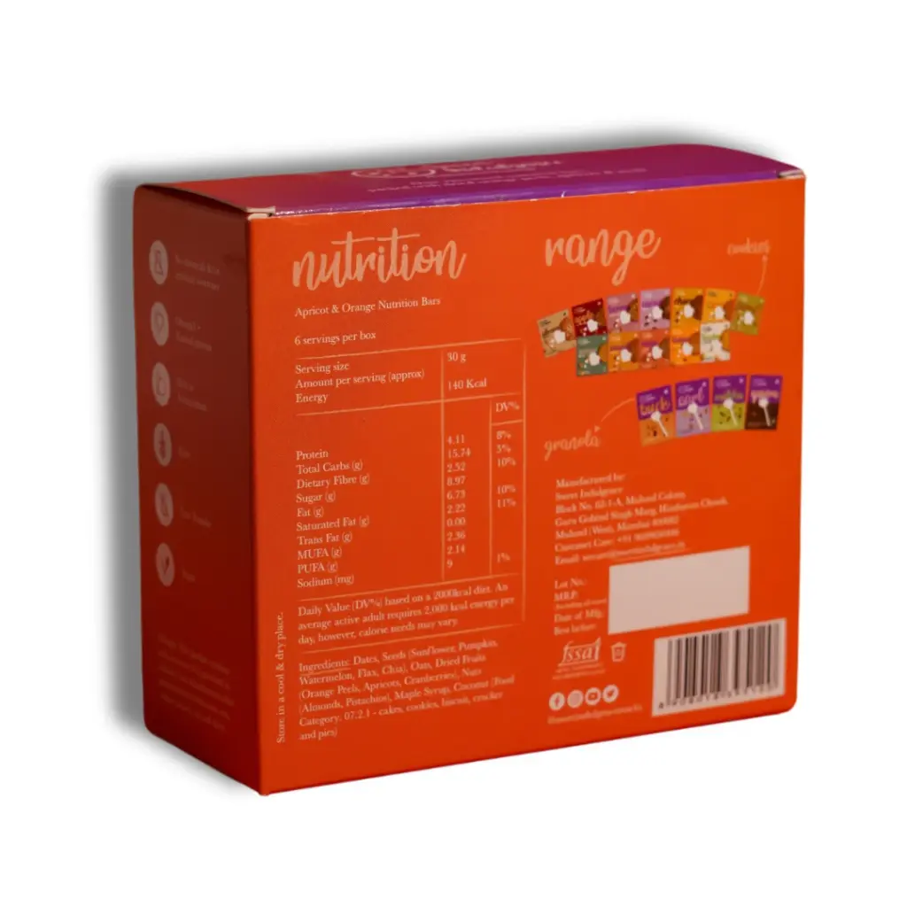 Apricot & Orange Date Bar