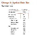 Apricot & Orange Date Bar