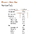 Prune Date Bar