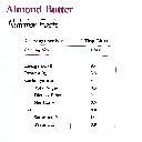 Almond Butter