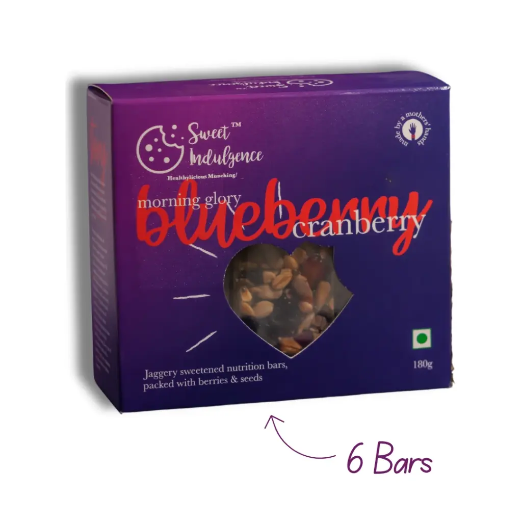 Morning Glory Blueberry & Cranberry Bars