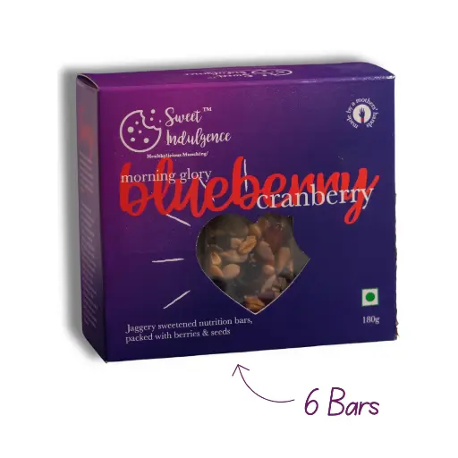 Morning Glory Blueberry & Cranberry Bars